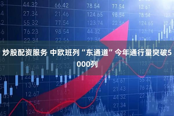 炒股配资服务 中欧班列“东通道”今年通行量突破5000列